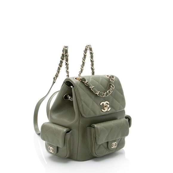 Chanel Caviar Leather Cargo Duma Small Backpack - Picture 2 of 15